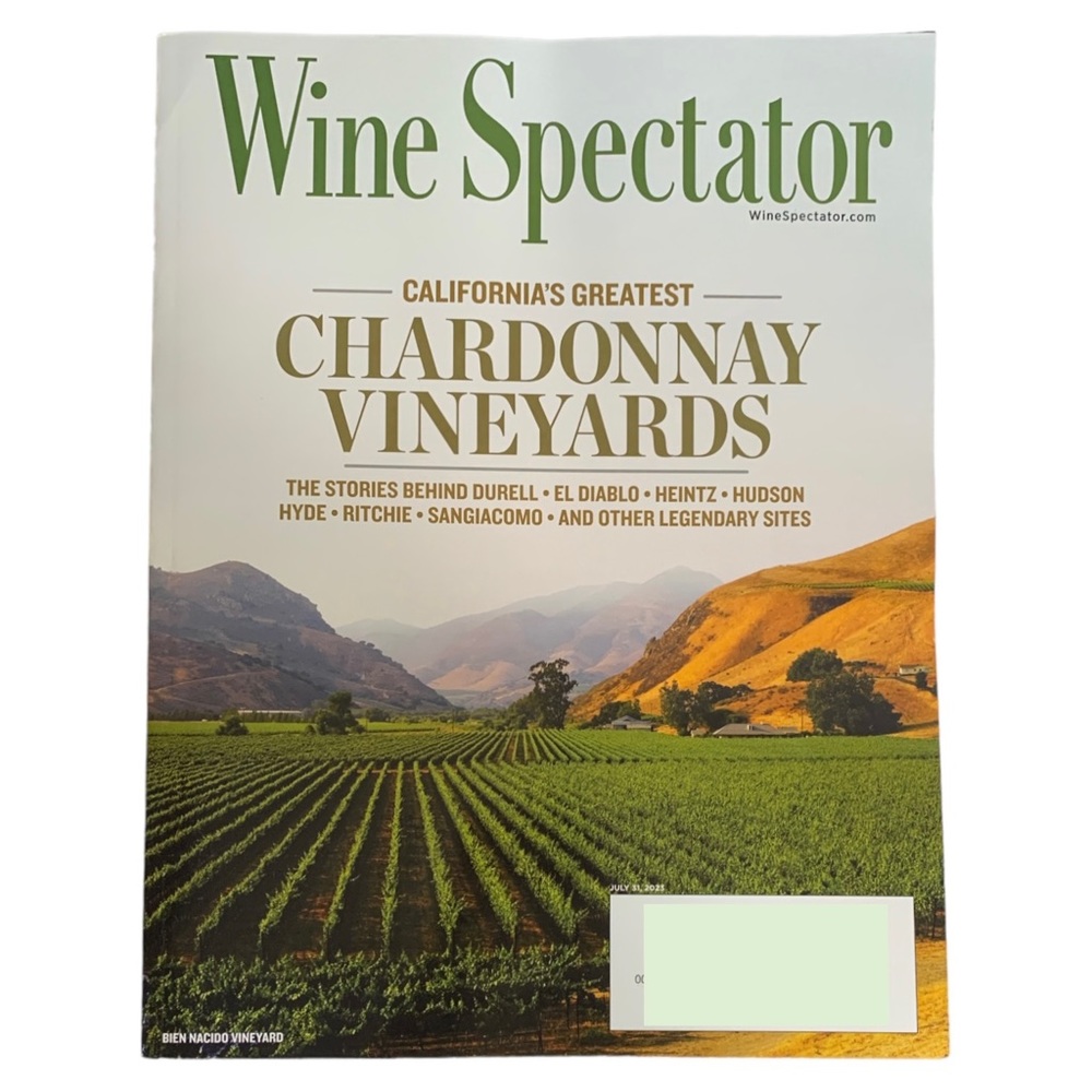 Wine Spectator Magazine July 31 2023 Californias Greatest Chardonnay Vineyards